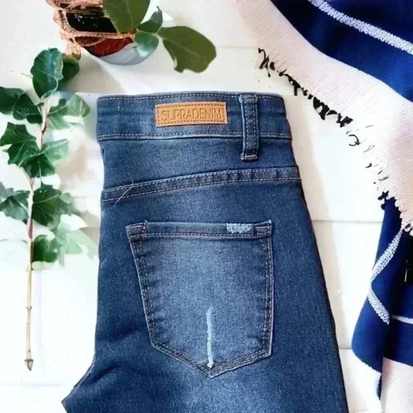 SupraDenim Size 1 NEW With Tags Stretch Mid-Rise Skinny Jeans. 27.5” waist denim - Picture 8 of 12